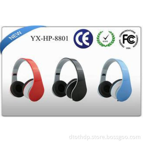 3.5 MM OEM high quality wired stereo headphones with mic AB